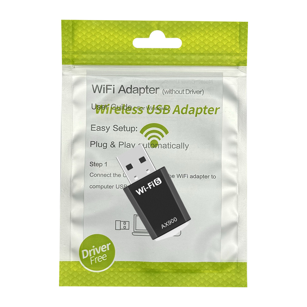 Plug and Play WiFi 6 USB Wireless Network Adapter - Dual Band 5GHz Receiver Transmitter for Deskt… – photo 2 of 5