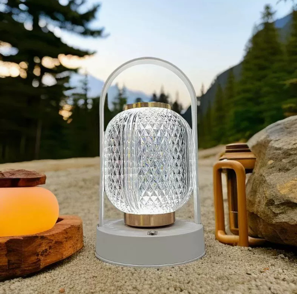 Portable Table Lamp Wireless Charging, Outdoor Camping Light – photo 2 of 5