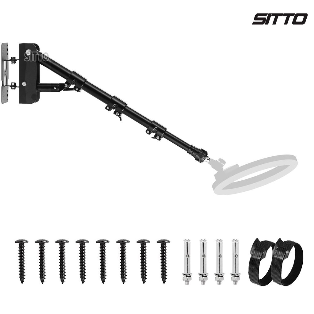 43" Wall Mounting Boom Arm Triangle For Photography Ring Light Moonlight Video