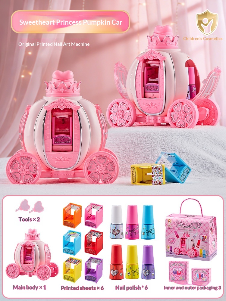 Kids' Makeup Pretend Play Portable Vanity Set Toy Kit – photo 3 of 5
