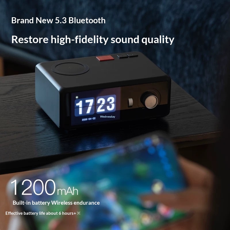 Wireless Charging Resonance Lyrics Bluetooth Speaker – photo 2 of 5