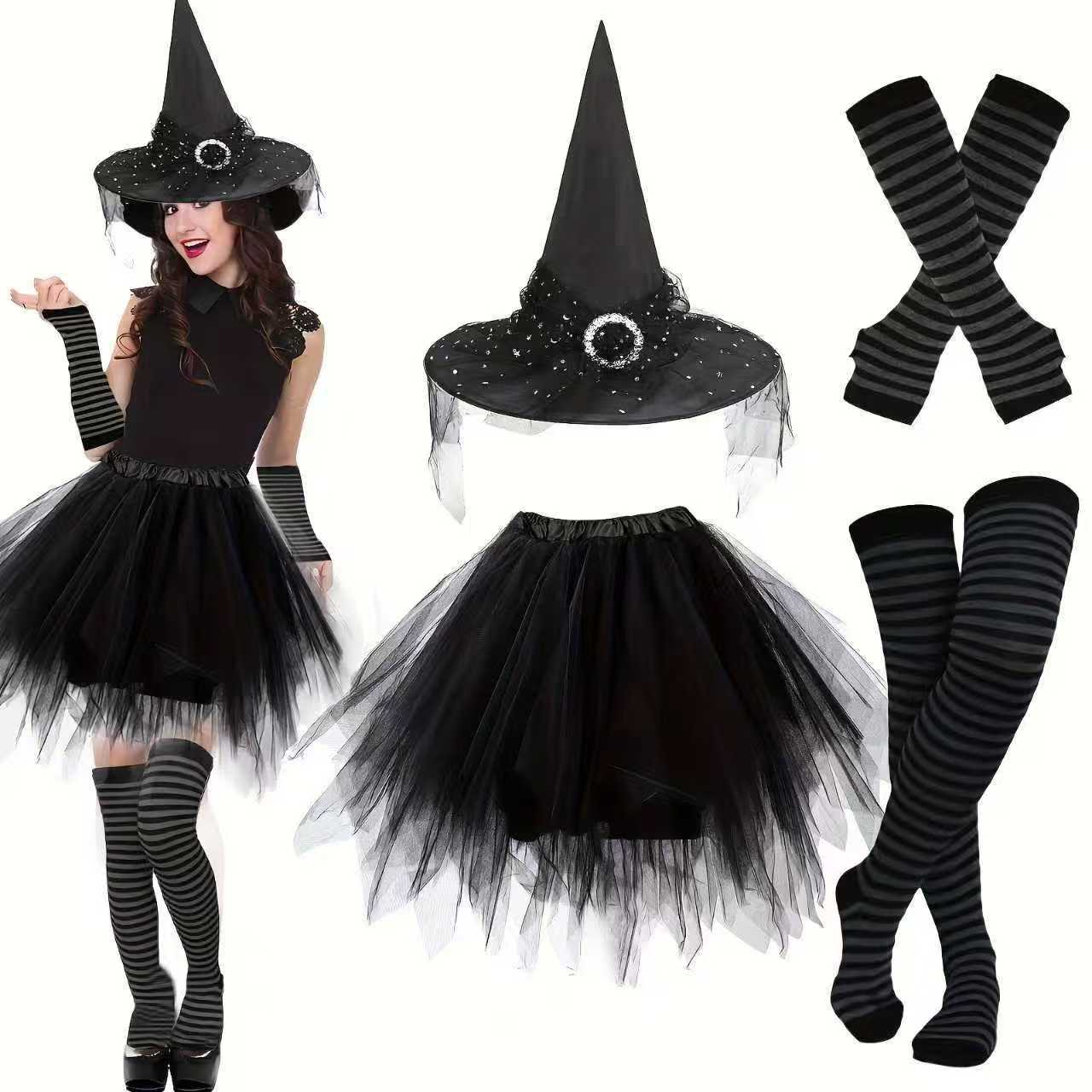 越境EC新作 ハロウィンパーティー 魔女 コスチューム – photo 3 of 5