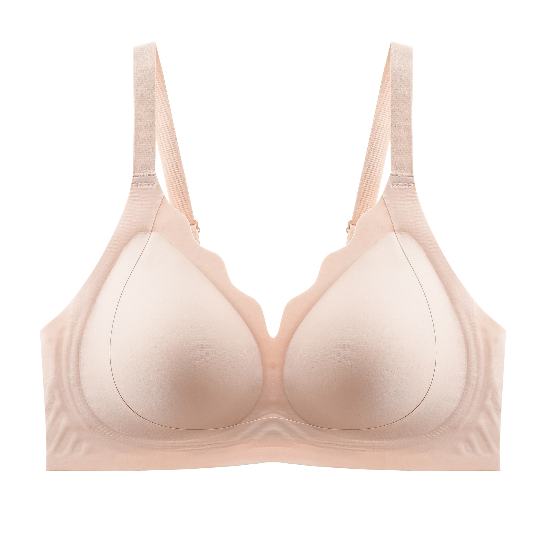 Large-chest-flattering Wireless Bra Fixed-style – photo 2 of 5