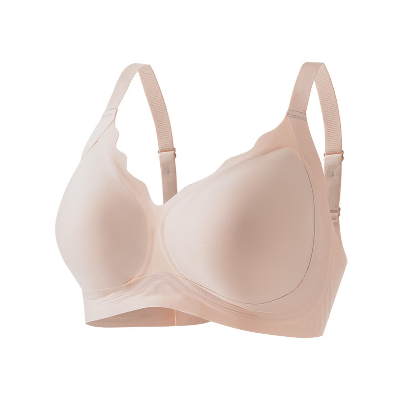 Large-chest-flattering Wireless Bra Fixed-style – photo 4 of 5