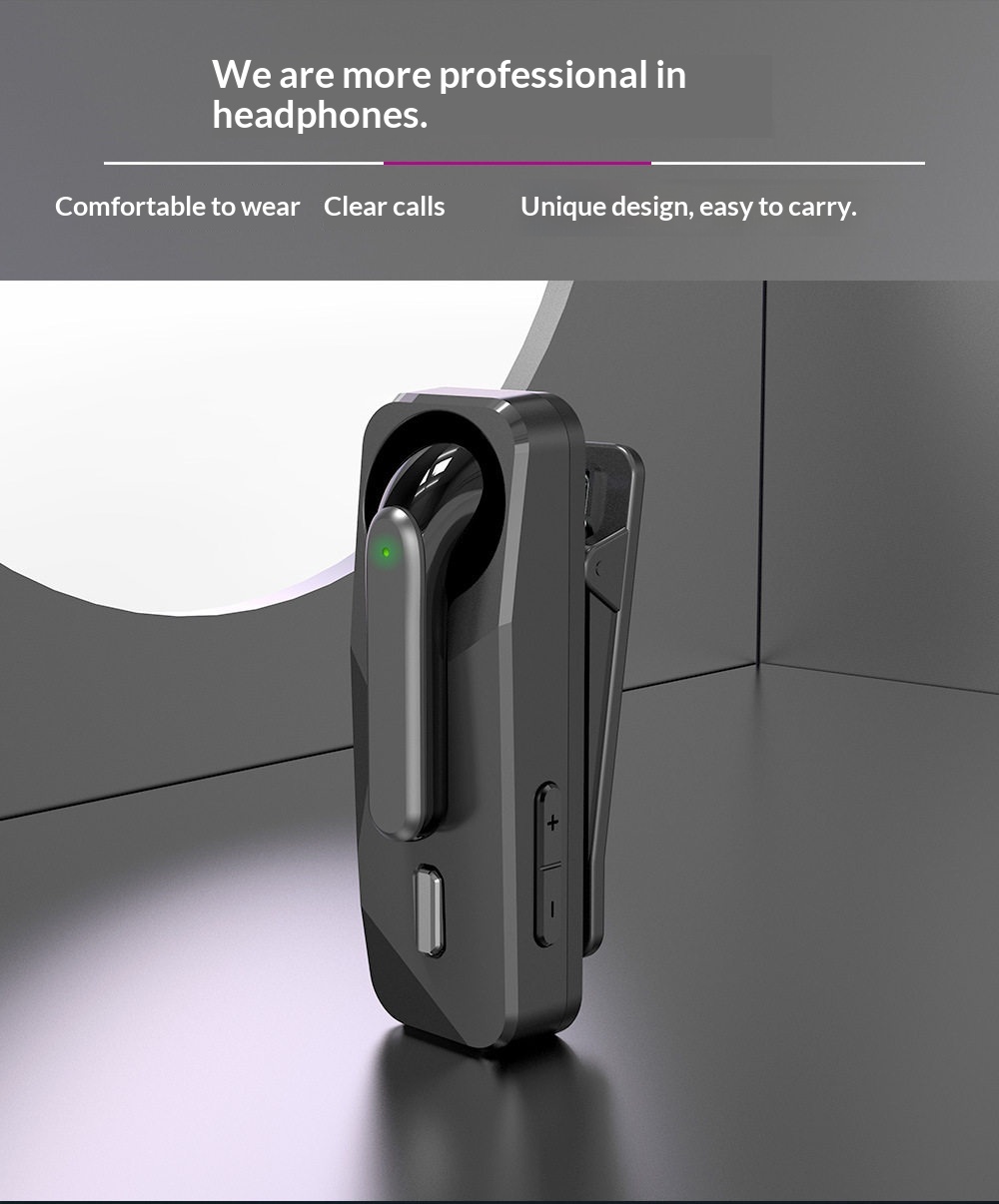 ラペル型ワイヤレスBluetoothイヤホン – photo 2 of 5