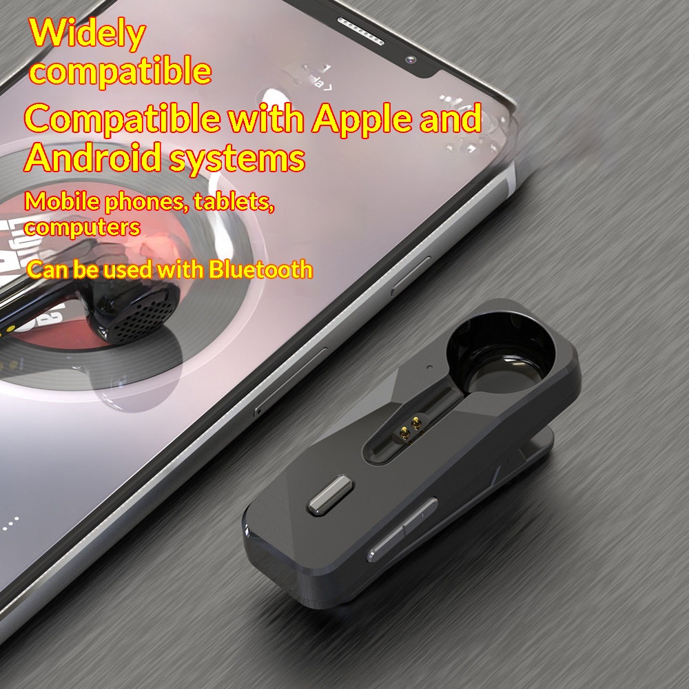 ラペル型ワイヤレスBluetoothイヤホン – photo 3 of 5