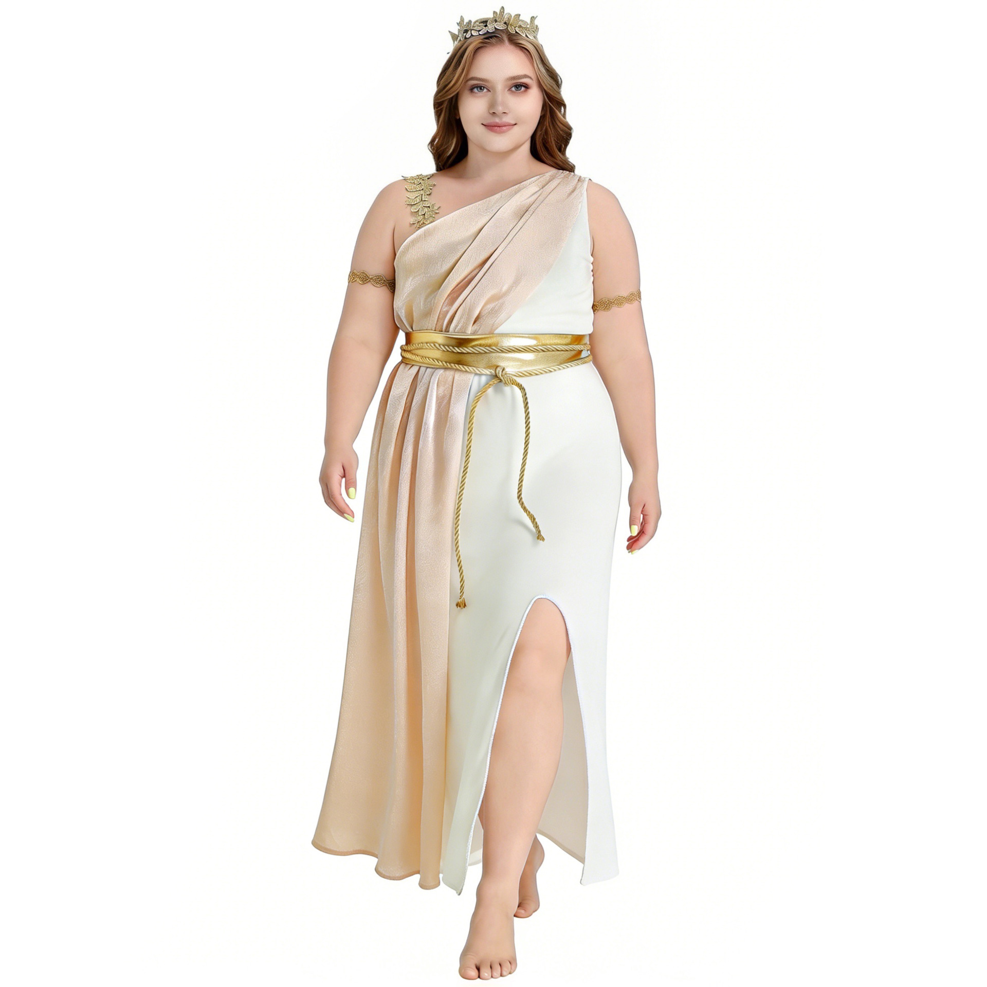 Women's Medieval Halloween Dress Performance Costume