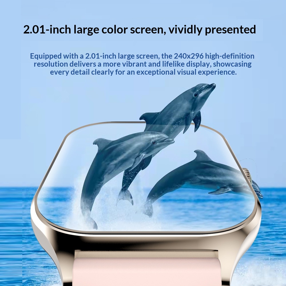 LX307 Smart Watch Bluetooth Call Remote Camera Control Blood Pressure Oxygen Sleep Monitor Multi-… – photo 2 of 5