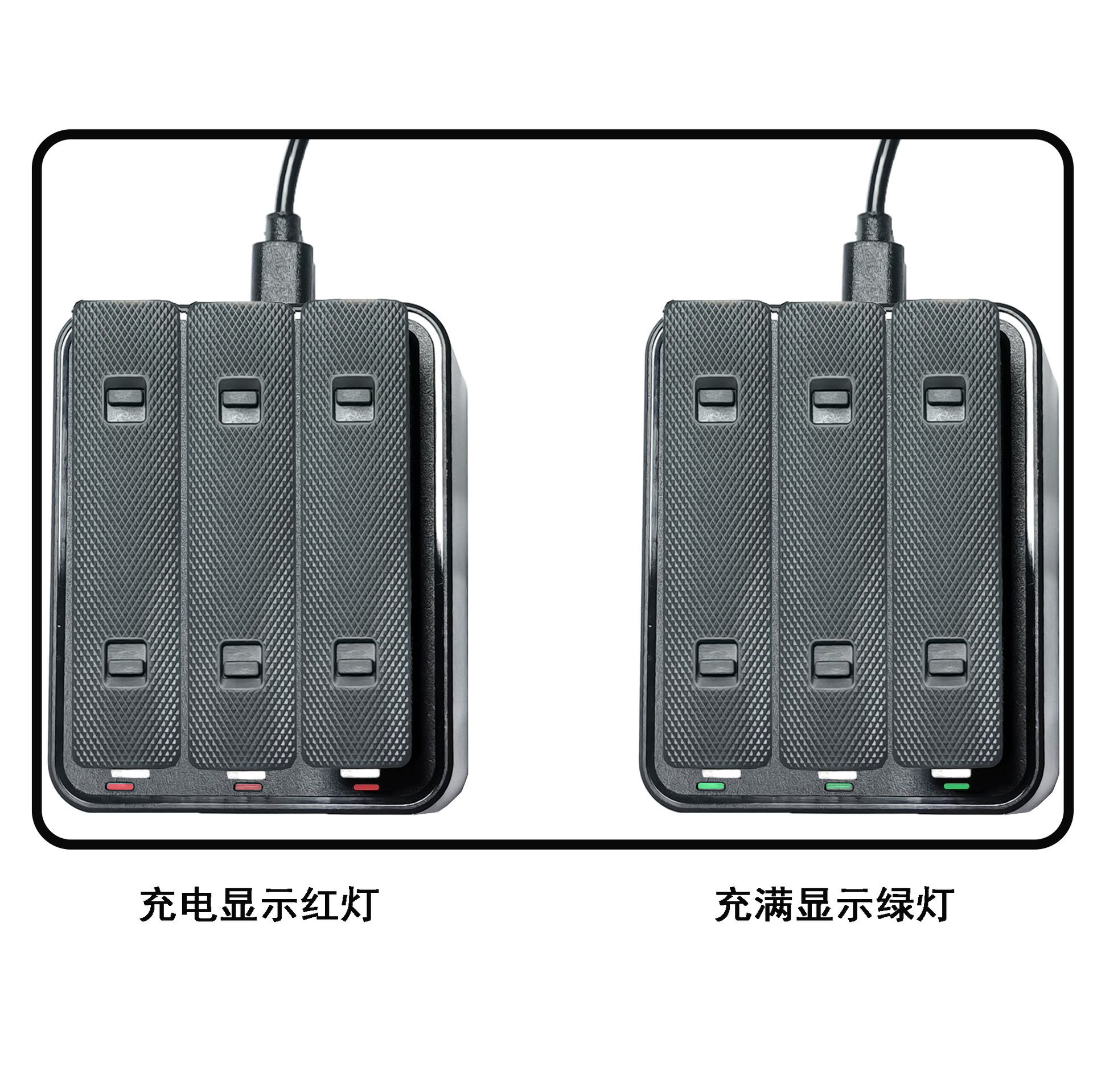 Applicable To Insta360 X4 Three-charge Charger – photo 4 of 5