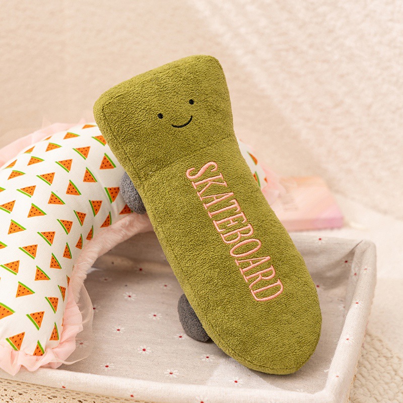 Game Machine Handle Plush Doll Beer Skateboard – photo 5 of 5