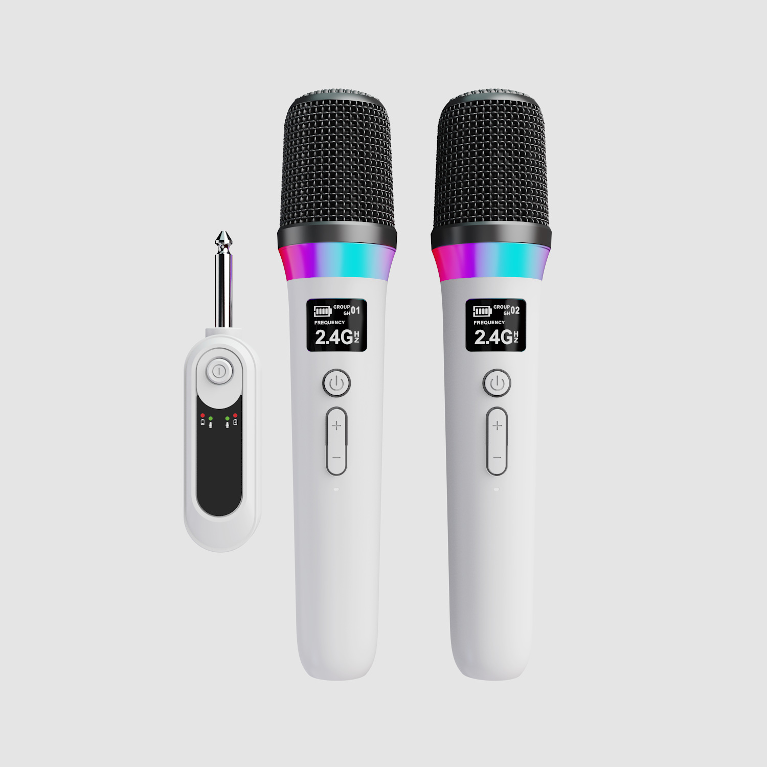 Wireless Microphone Home Karaoke Sound Card One-to-Two Smart AI Microphones – photo 2 of 5