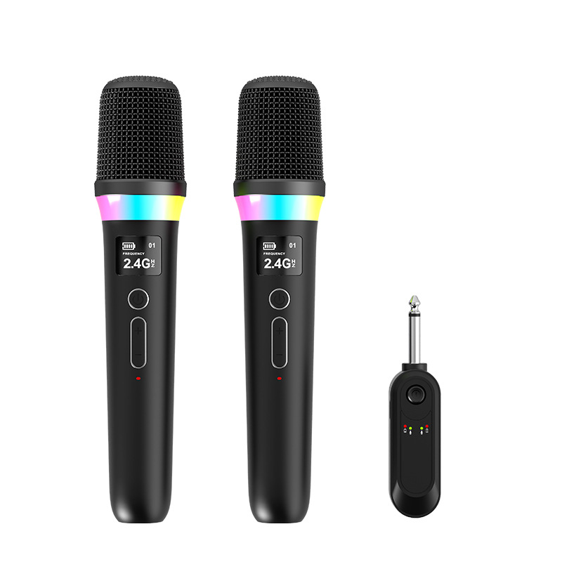 Wireless Microphone Home Karaoke Sound Card One-to-Two Smart AI Microphones – photo 5 of 5