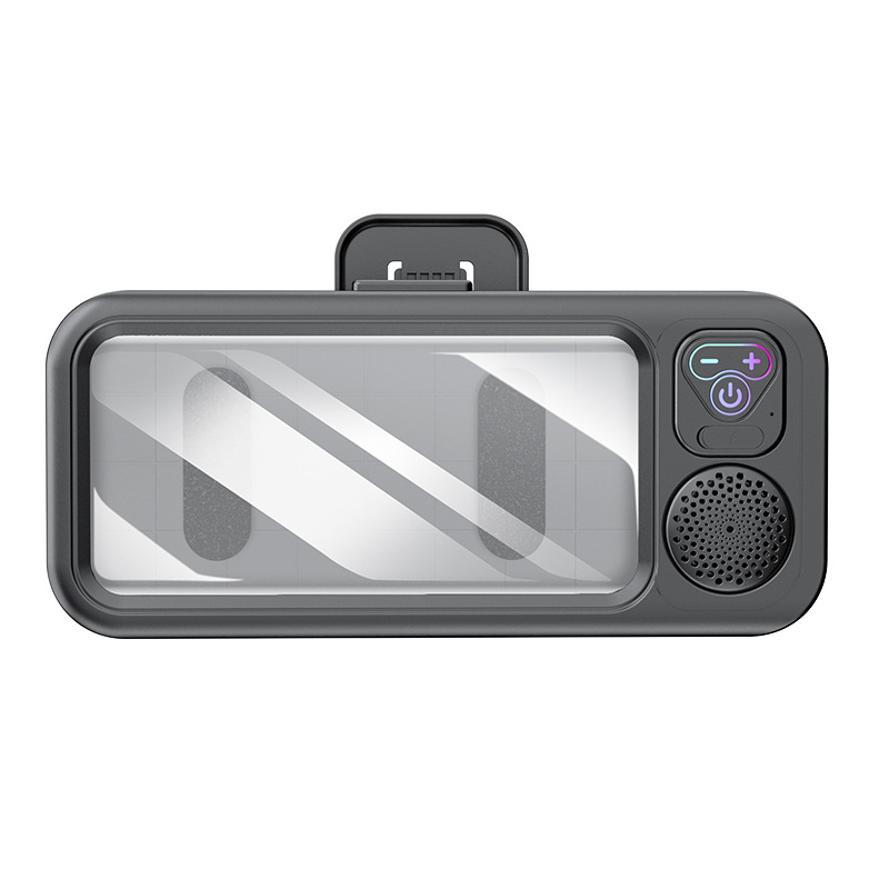 RGB Bluetooth Speaker Waterproof Bathroom Phone Case And Touchscreen Phone Holder – photo 3 of 5