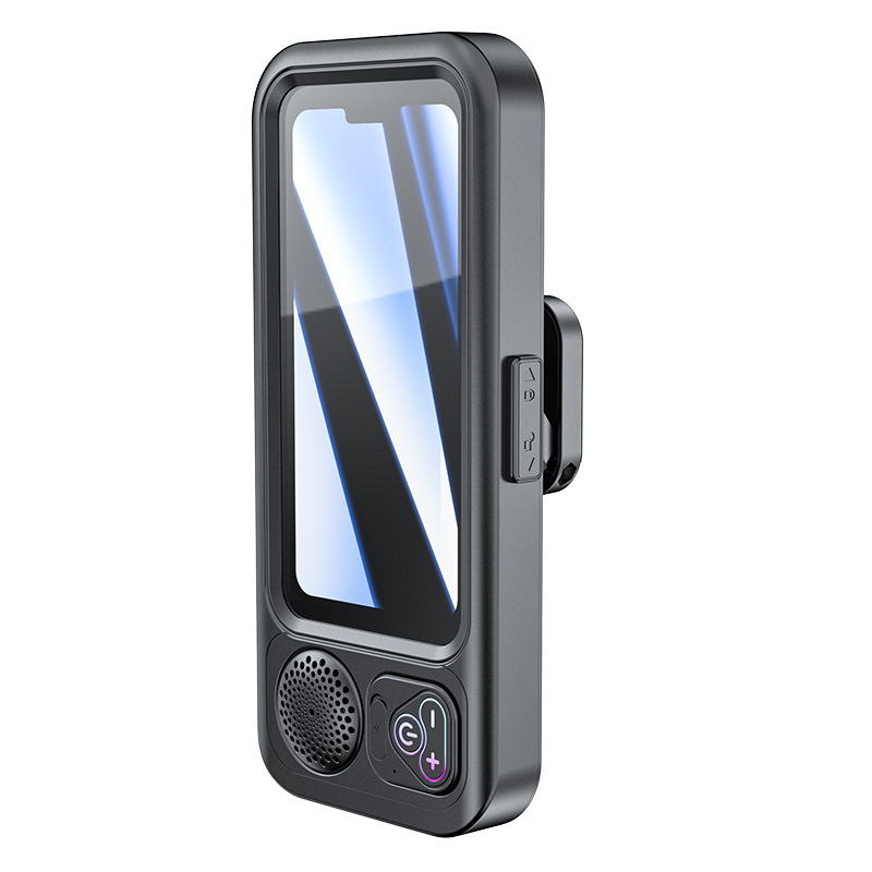 RGB Bluetooth Speaker Waterproof Bathroom Phone Case And Touchscreen Phone Holder – photo 5 of 5