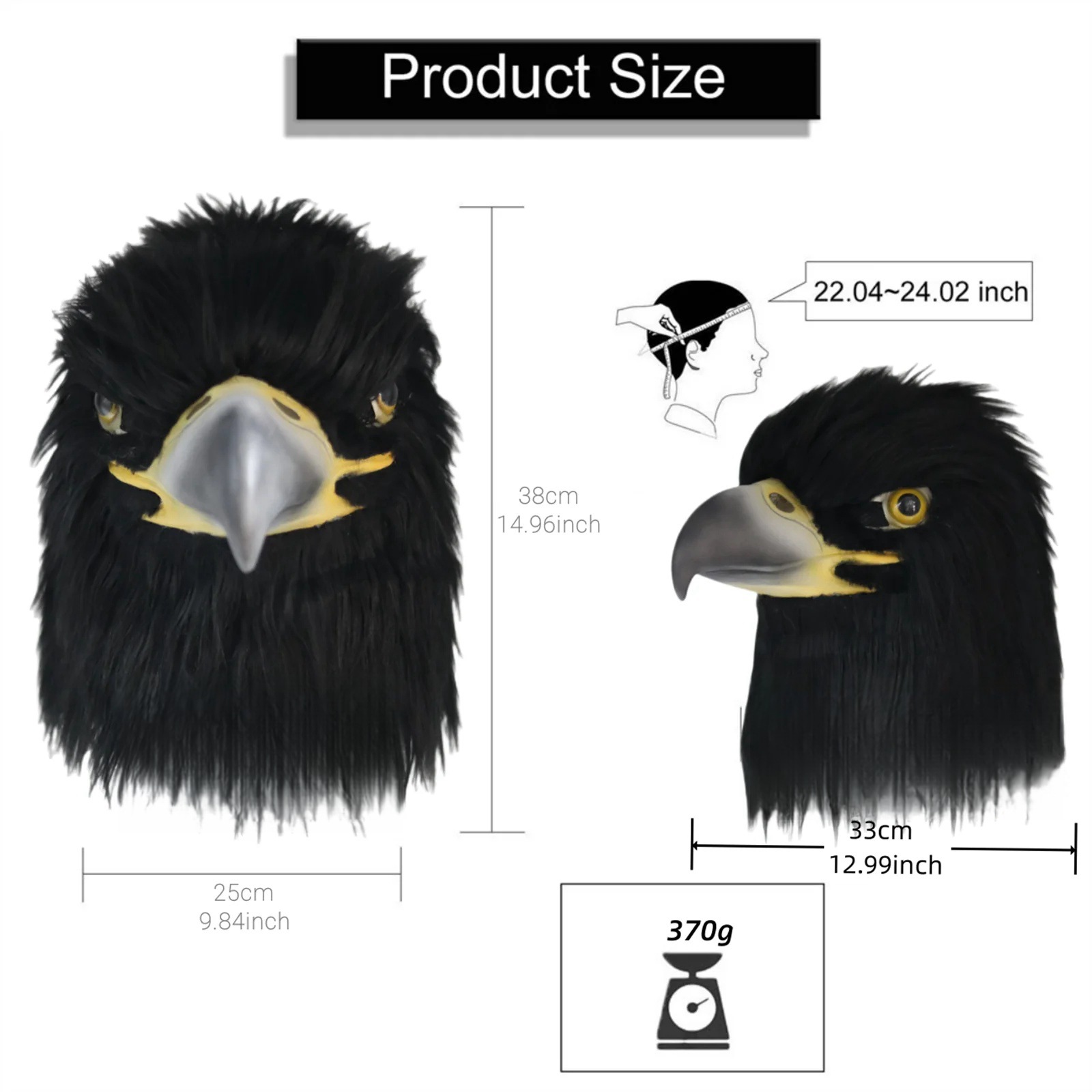 Eagle Mask Halloween Costume Cosplay Prop – photo 5 of 5