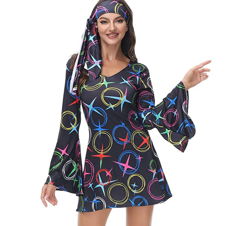 Halloween Autumn New Printed Dress – photo 3 of 5
