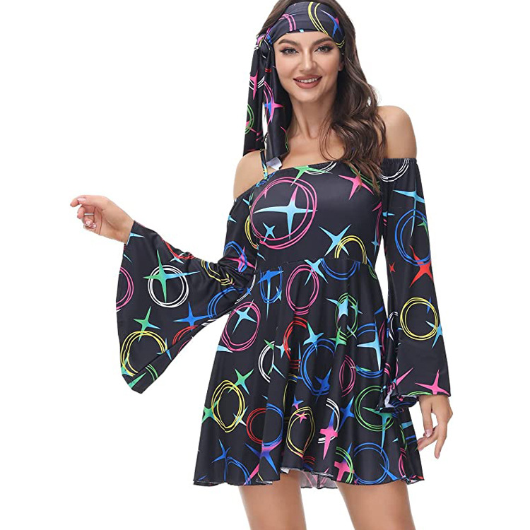 Halloween Autumn New Printed Dress – photo 5 of 5