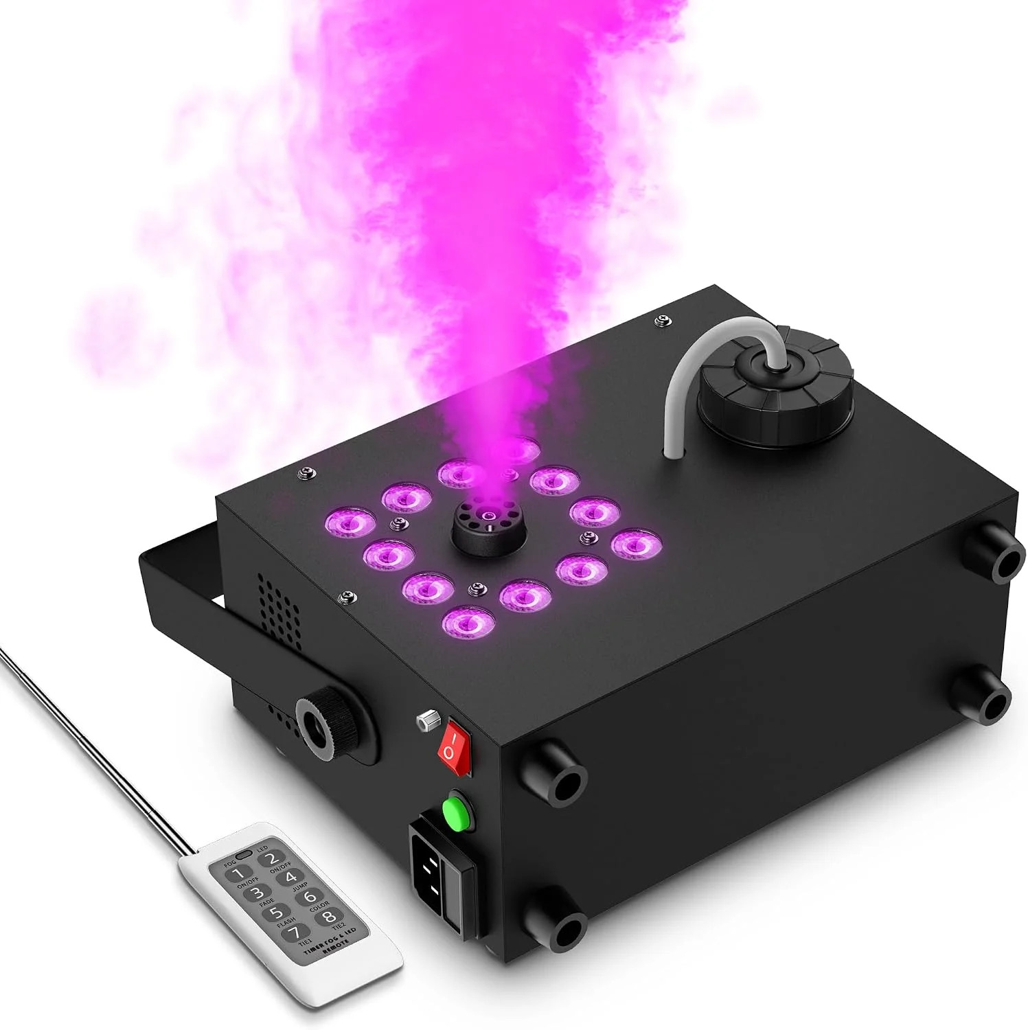 600W LED Fog Machine with Multi-Angle Fog Output