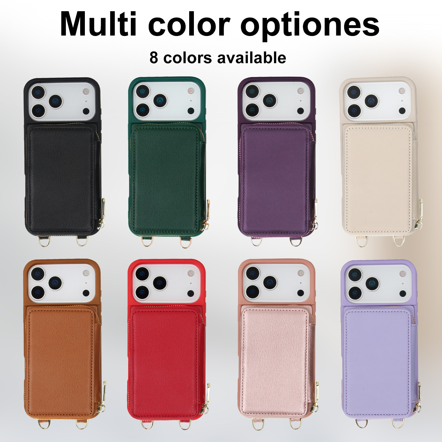 Multi-functional Card Holder Phone Leather Case