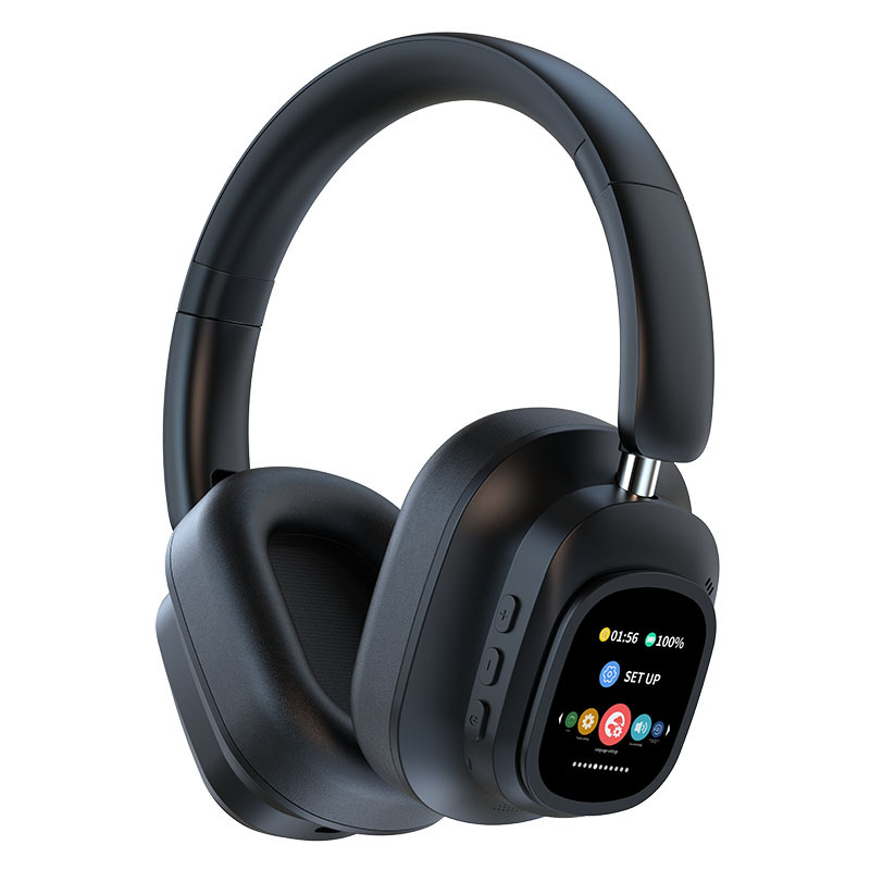 Over-ear Wireless Bluetooth Headphones With ANC Noise Cancellation And A Built-in Display Ideal F… – photo 5 of 5