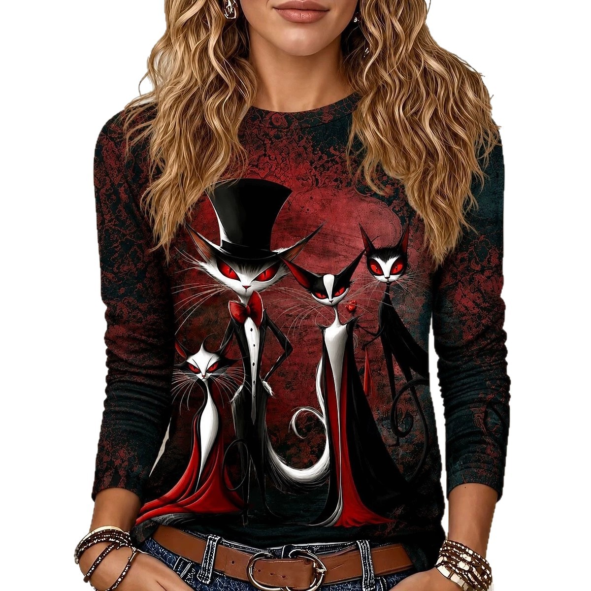 Halloween Women's Long-Sleeve T-Shirt – photo 2 of 4