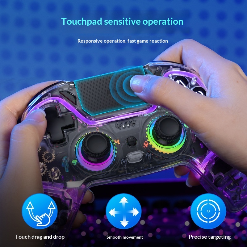 ワイヤレスBluetooth透明ゲーム機コントローラー – photo 5 of 5