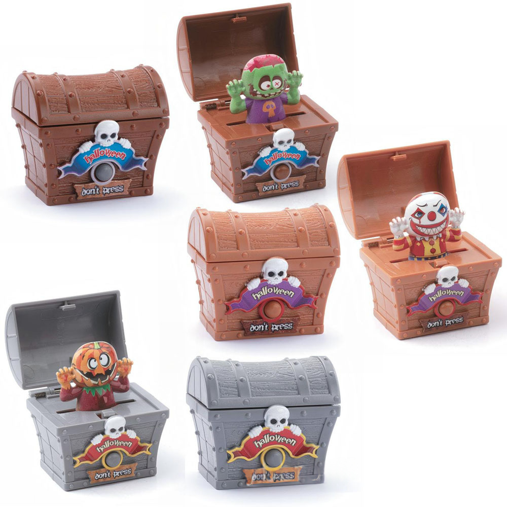 Halloween Surprise Toy Box - Festive Party Decoration Prop for Kids Gift