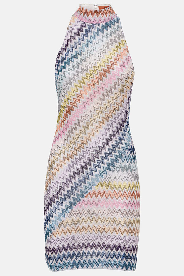 Women's Sleeveless Crew-neck Dress Printed Hip-hugging Fashionable – photo 3 of 5