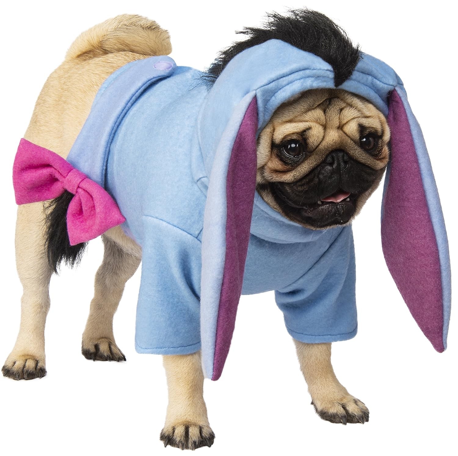 Eeyore Disney Winnie Pooh Classic Fancy Dress Halloween Dog Cat Pet Costume
